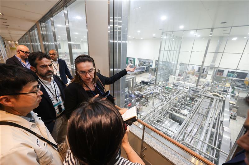 Namyang Dairy Product Site Visit. Inside a cutting‑edge dairy production facility.