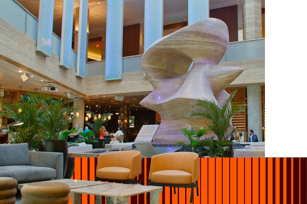 Intercontinental Miami Hotel lobby