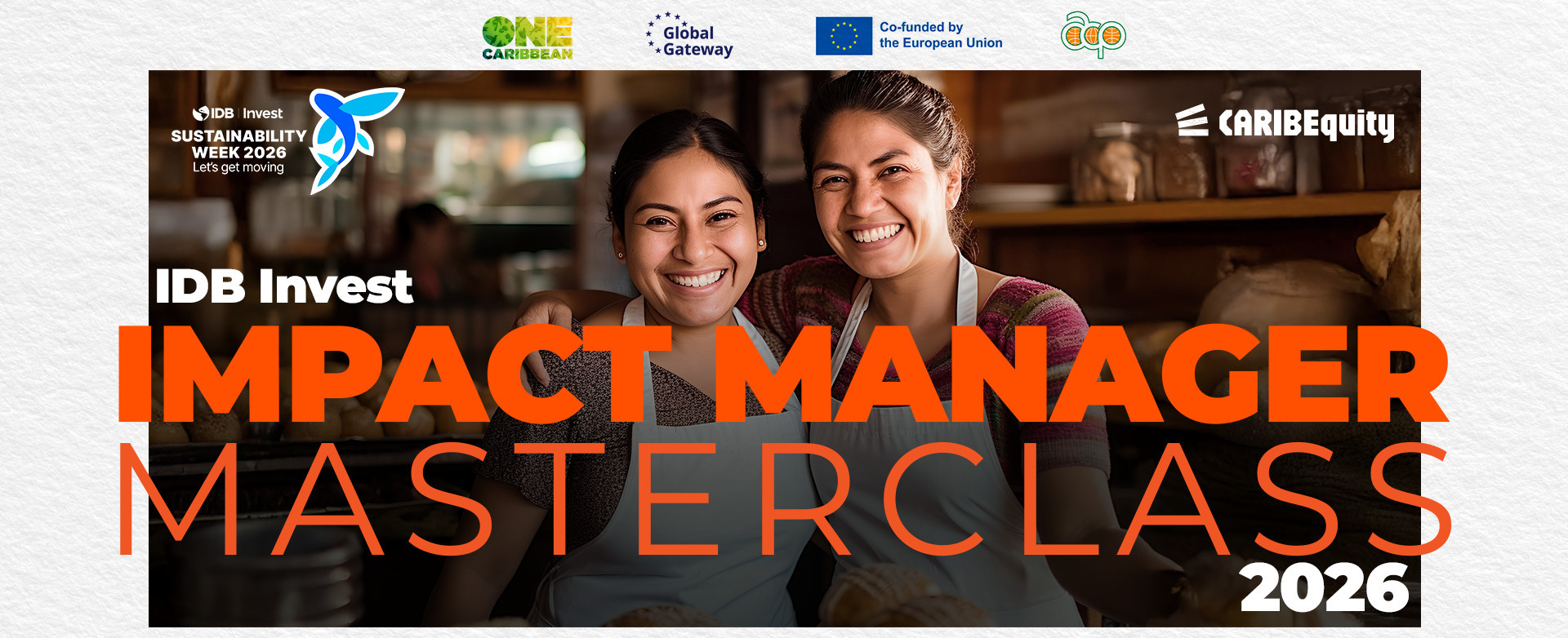 IDB Invest Impact Manager Masterclass 2026 banner image