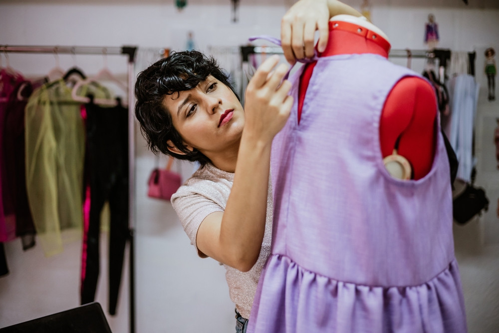 Photo of an hispanic clothing and fashion entrepreneur