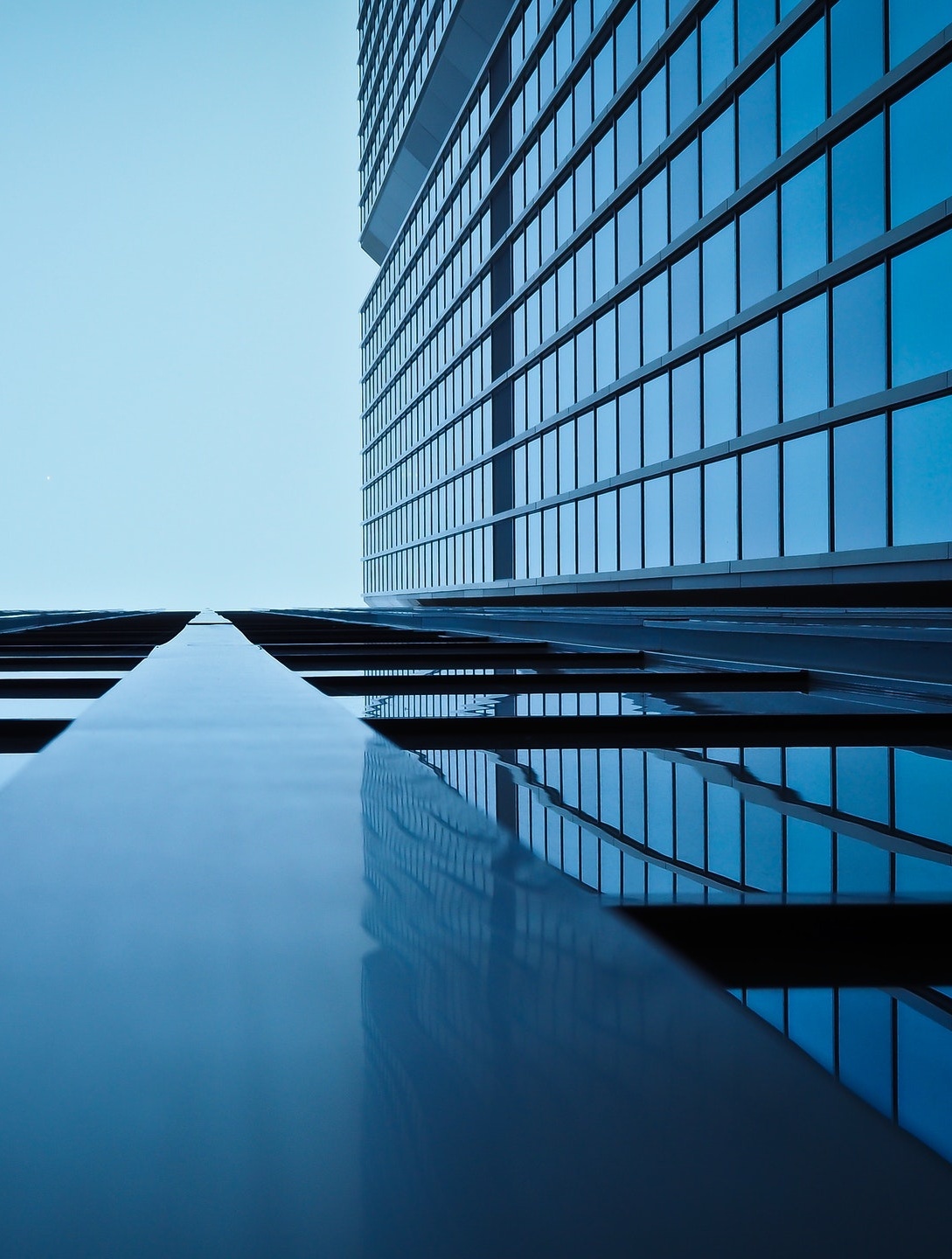 Low angle view of an office building