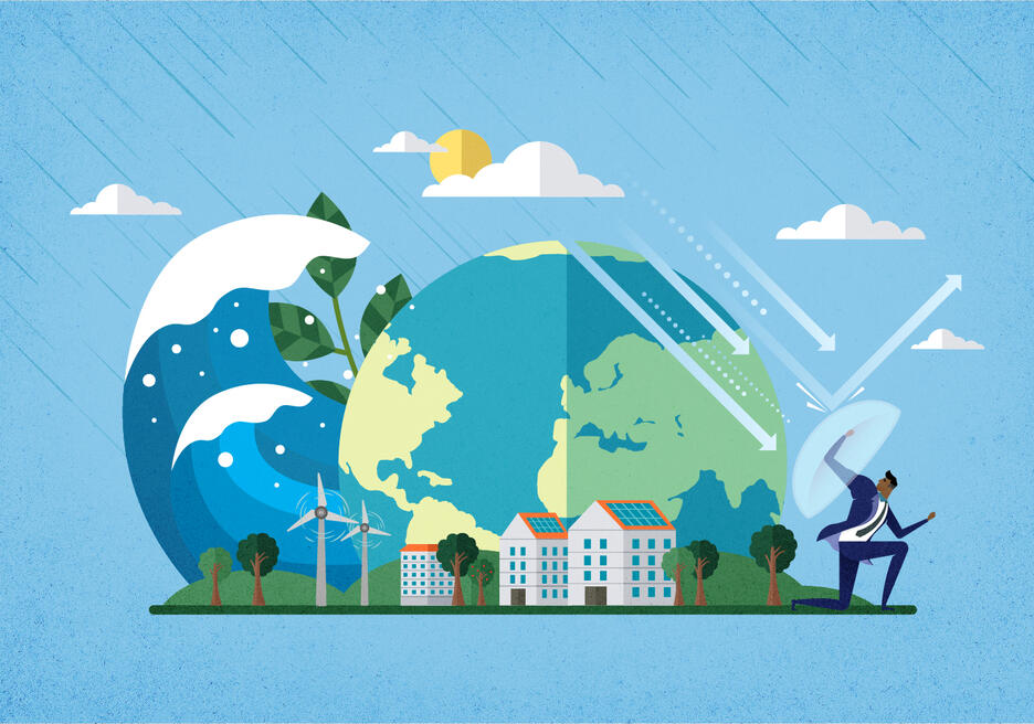 Enfrentarnos al riesgo climático: cinco pasos para comenzar