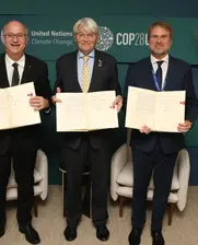 Signing of deal at COP28