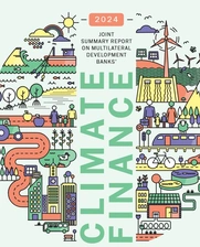 Logo of 2024 Joint MDB Summary Report on Climate Finance