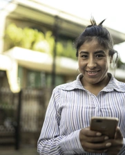 A beneficiary of the Handset Affordability Coalition 