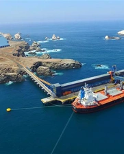 Image of port Matarani in Perú