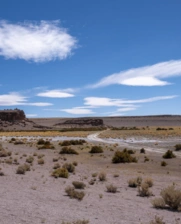 Salt flats in the province of Salta in Argentina