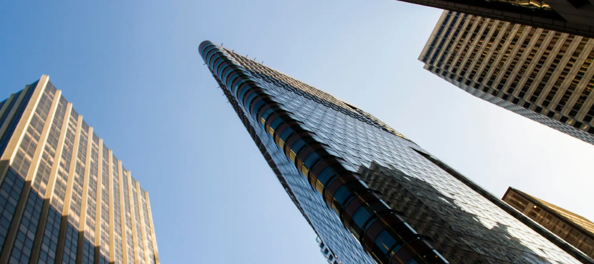 Image of financial buildings