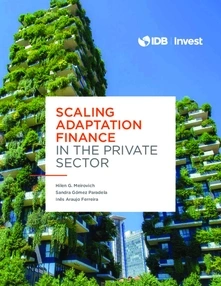 Escalamiento de la financiación de la adaptación climática en el sector privado
