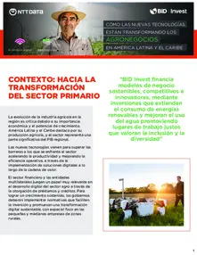 (Resumen ejecutivo) Cómo las nuevas tecnologías están transformando los agronegocios en Latinoamérica y el Caribe