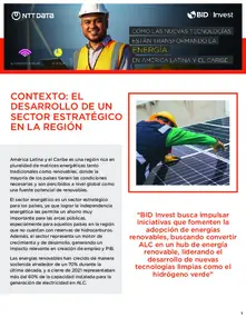 (Resumen ejecutivo) Cómo las nuevas tecnologías están transformando la energía en América Latina y el Caribe