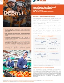 Measuring the Contribution of Development Projects to Employment: IDB Invest’s Pilot Framework
