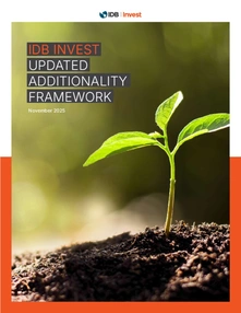 Marco de adicionalidad actualizado de BID Invest