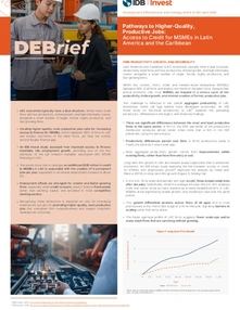 Pathways to Higher-Quality, Productive Jobs: Access to Credit for MSMEs in Latin America and the Caribbean