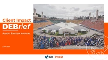Client Impact DEBrief: Albert Einstein Hospital