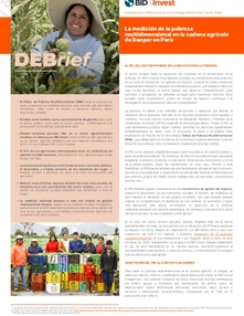 (DEBrief) Measuring Multidimensional Poverty in Danper’s Agricultural Supply Chain in Peru