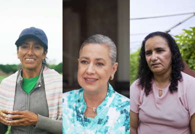 Mujeres beneficiarias de proyectos financiados por BID Invest