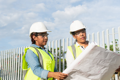Two female engineers 