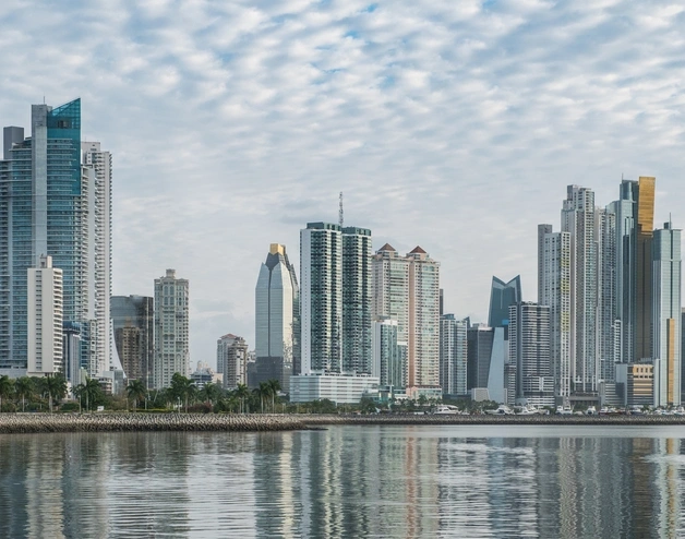 Skyline view of downtown Panama City, Panama
