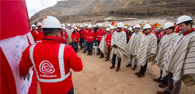 operaciones en Calcem Perú