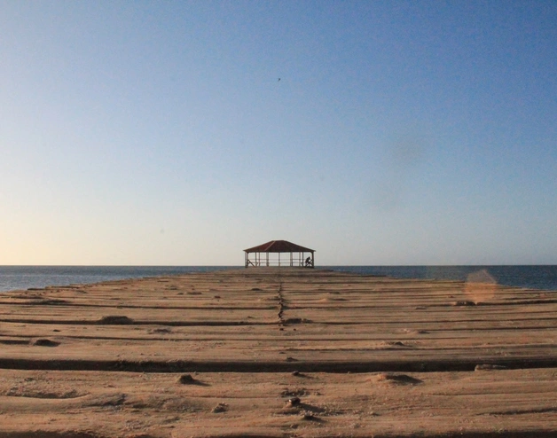 Beach view of Manzanillo Bay in Dominican Republic