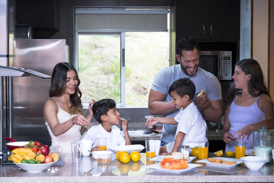 latin family home