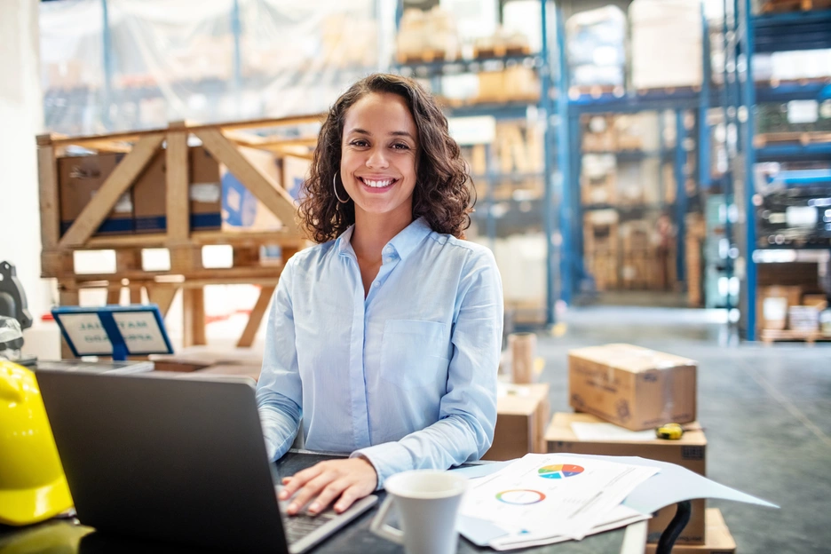 woman working in factory