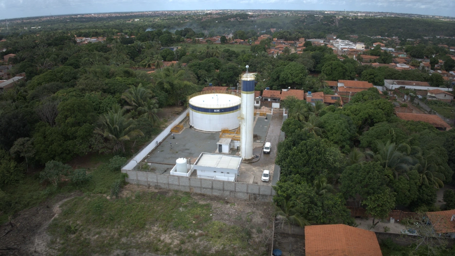 water and sanitation plant in the Amazon