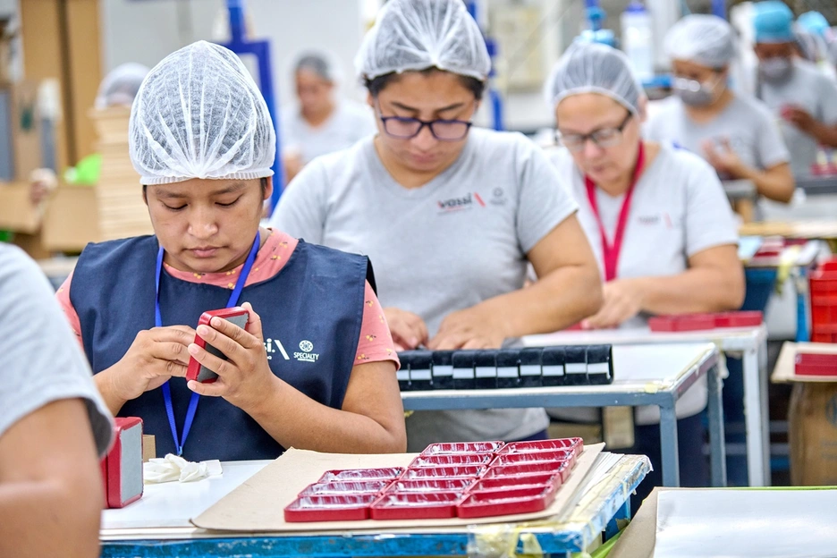 women in factory