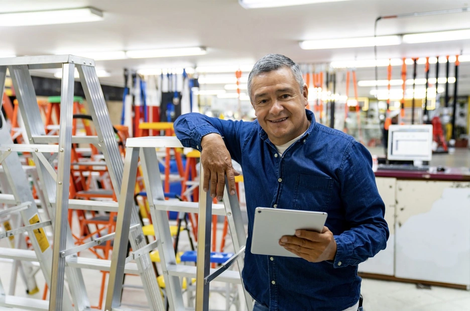 Un dueño de una pyme en Paraguay 