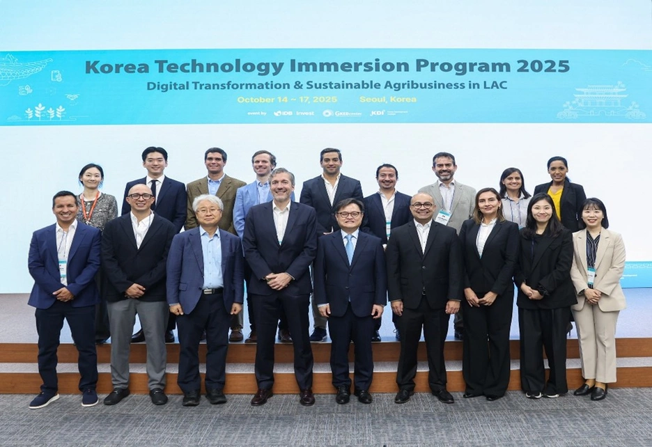 Programa de Inmersión Tecnológica en Corea 2025, organizado por BID Invest y KDI, en octubre de 2025 en Seúl.