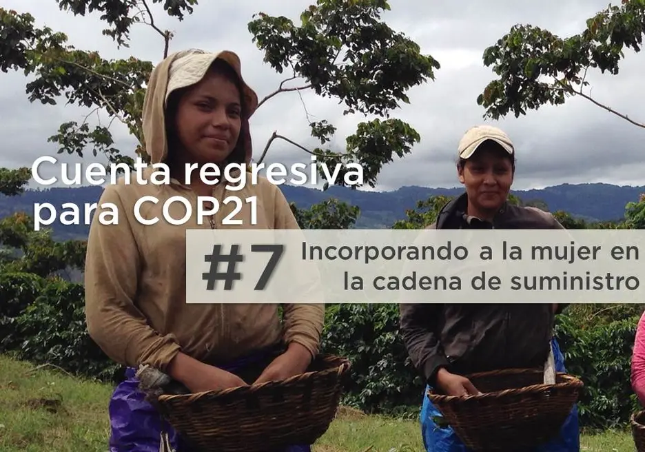 Agronegocios, cadenas de suministro y cambio climático: ¿Por qué centrarse en las mujeres?